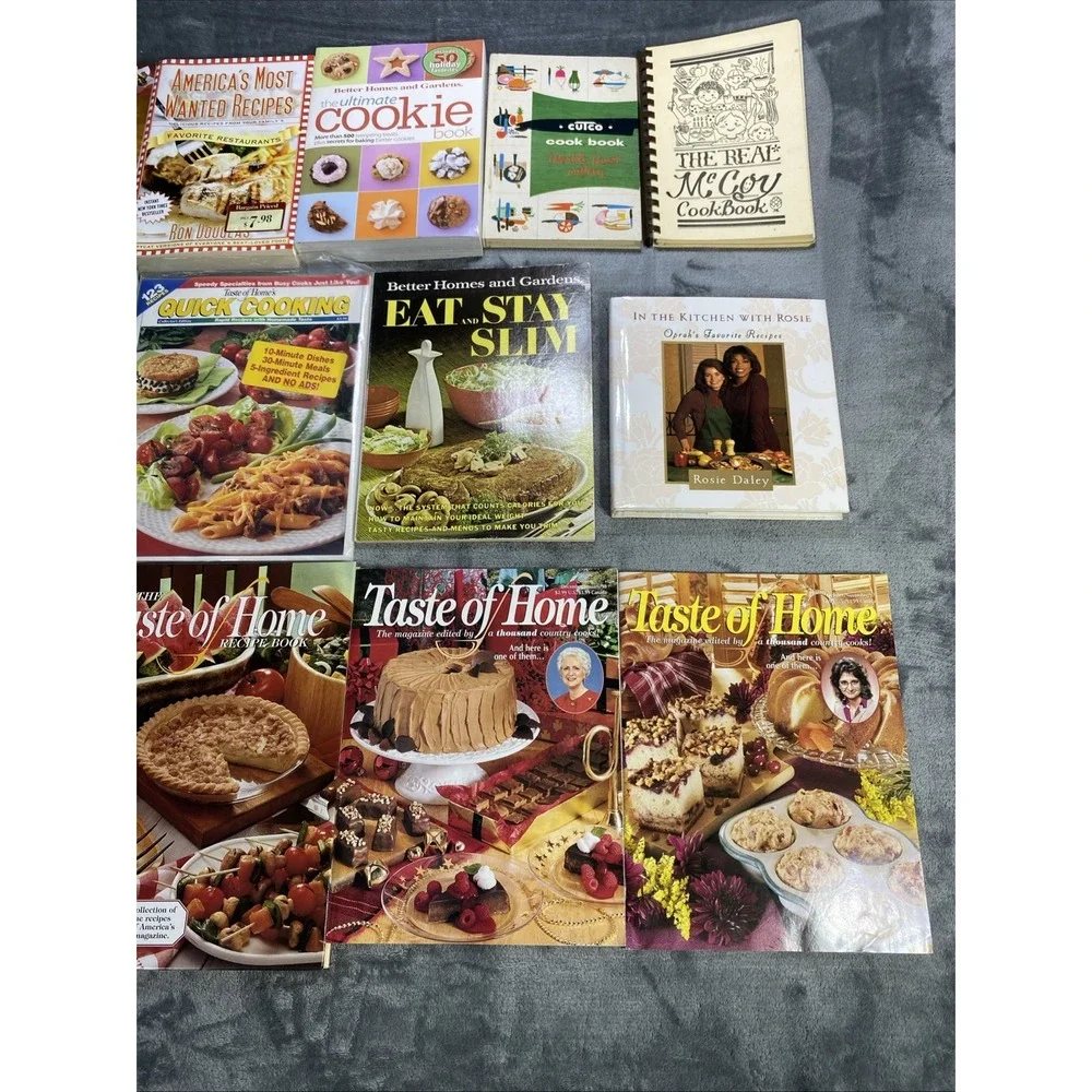 Vintage Recipe Cook Book Magazine Lot of 27 Pillsbury Taste of Home BettyCrocker